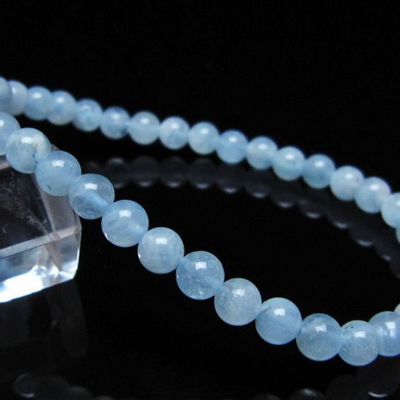 アクアマリンブレスレット 5mm [t35-20804]
