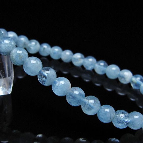 アクアマリンブレスレット 6mm [t35-20823]