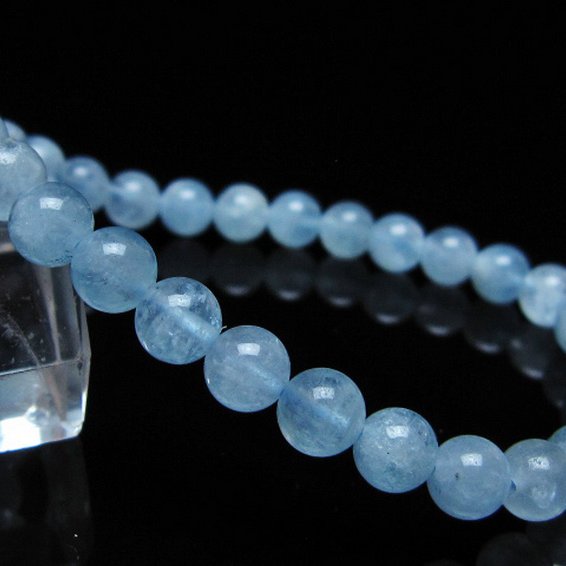アクアマリンブレスレット 6mm [T35-20837]