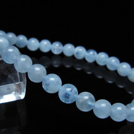 アクアマリンブレスレット 6mm [T35-20839]