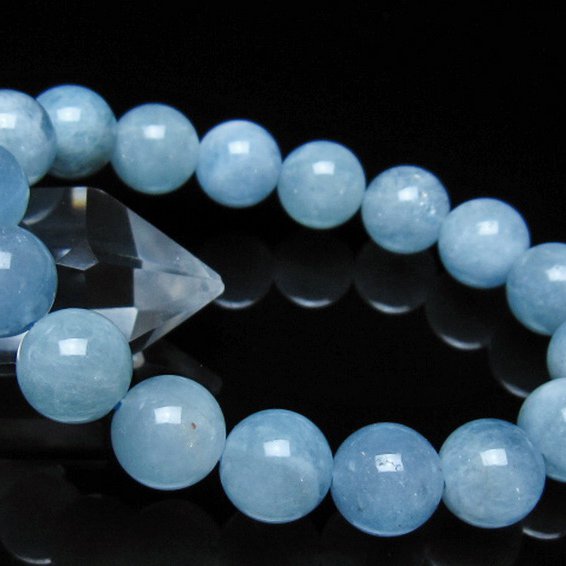 アクアマリンブレスレット 12mm [T35-21036]