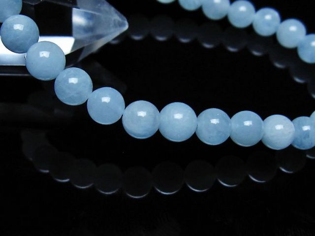 アクアマリンブレスレット 6mm [t35-21058]