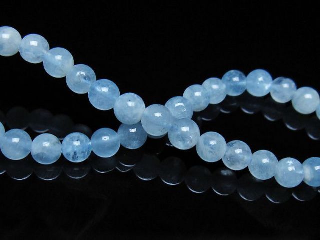 アクアマリンブレスレット 5mm [t35-21160]