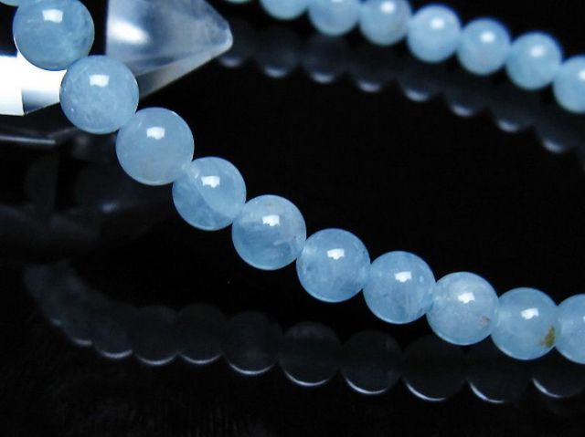 アクアマリンブレスレット 5mm [t35-21166]