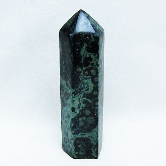 マラカイト 六角柱[T350-1678]