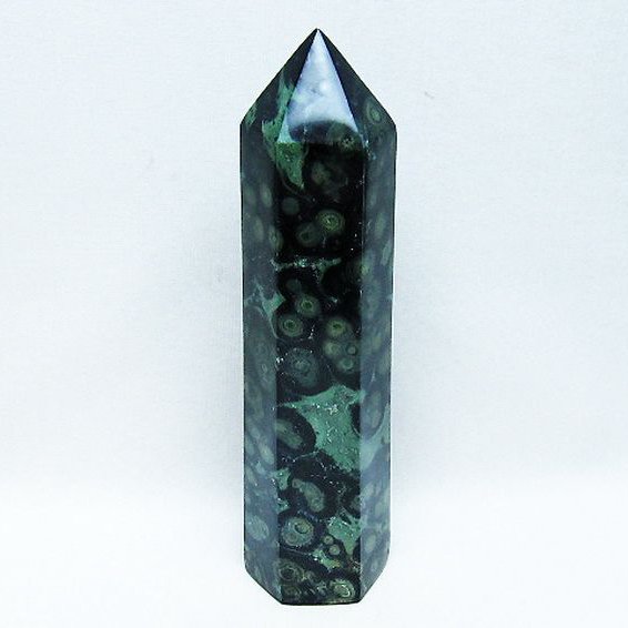 マラカイト 六角柱[T350-1692]