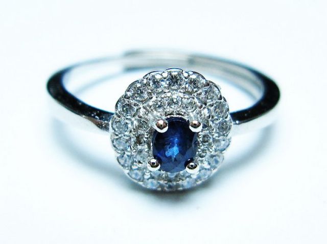 サファイア 指輪(18号)[T351-1280]