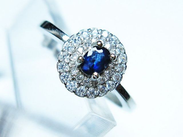 サファイア 指輪(18号)[T351-1280]