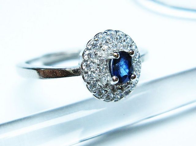 サファイア 指輪(18号)[T351-1280]