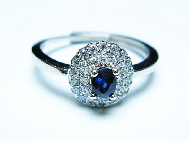 サファイア 指輪(17号)[T351-1295]