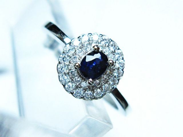 サファイア 指輪(17号)[T351-1295]