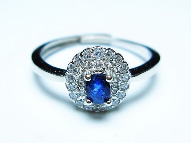 サファイア 指輪(19号)[T351-1322]