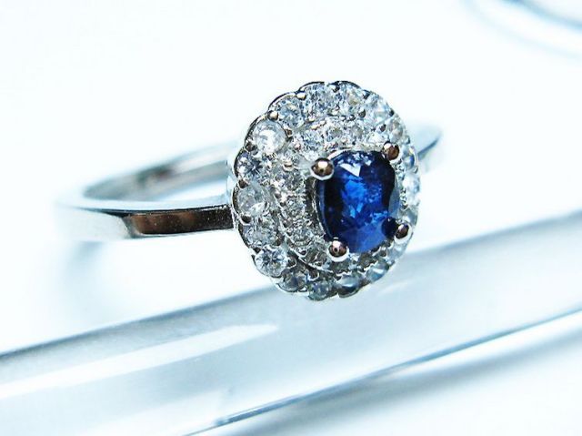 サファイア 指輪(17号)[T351-1332]