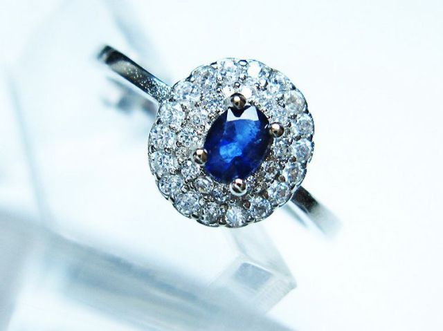 サファイア 指輪(17号)[T351-1347]