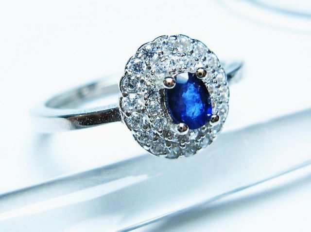 サファイア 指輪(17号)[T351-1347]