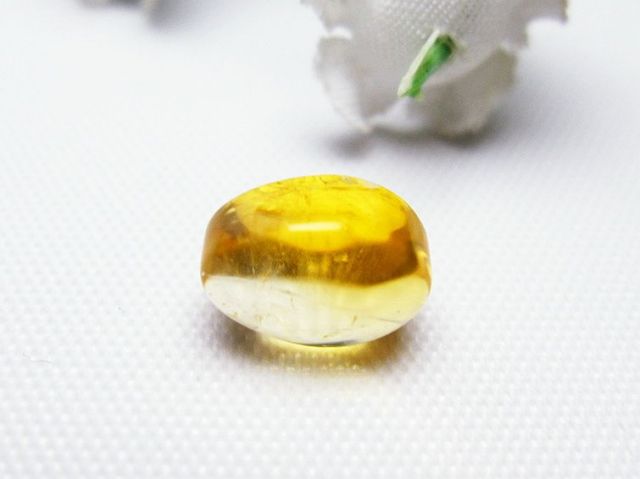 パワーストーン  シトリン水晶ルース[T358-1832]2枚目