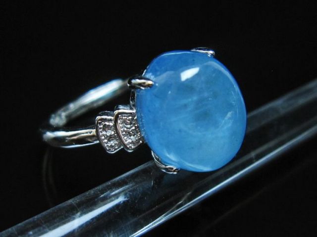 アクアマリン指輪(13号)[T367-6135] 