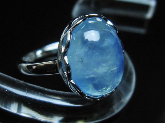 アクアマリン指輪(13号)[T367-6460]