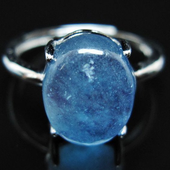 アクアマリン指輪(14号)[T367-6858]