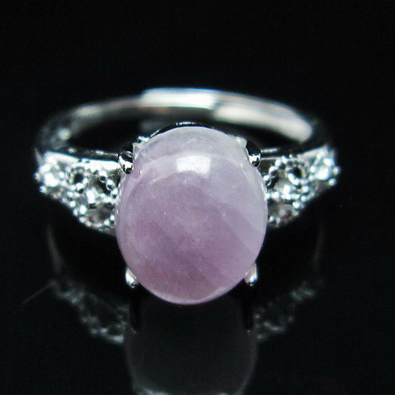 クンツァイト指輪(14号)[T368-10008]