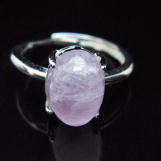 クンツァイト指輪(15号)[T368-10036]