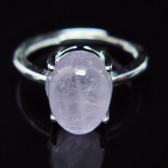 クンツァイト指輪(14号)[T368-10069]