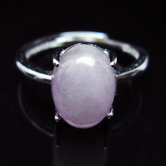 パワーストーン 天然石 クンツァイト指輪(14号)[T368-10177]