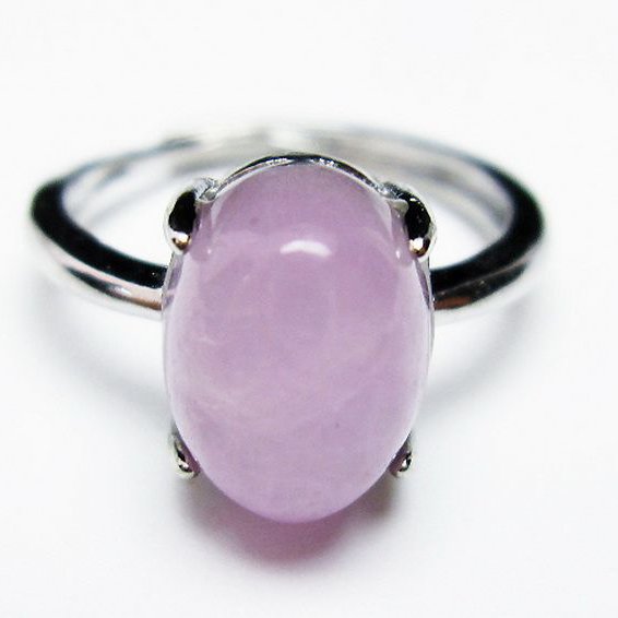 クンツァイト指輪(12号)[T368-10732]