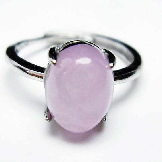 クンツァイト指輪(14号)[T368-10736]