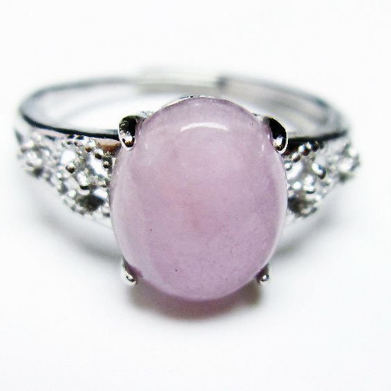 クンツァイト指輪(15号)[T368-10805]