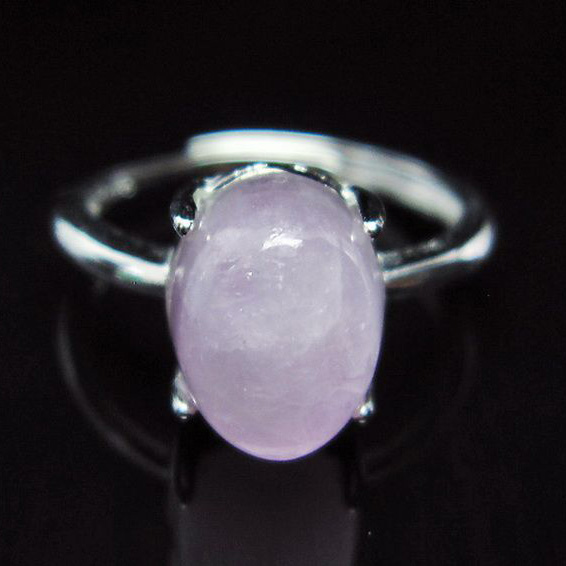 クンツァイト指輪(14号)[T368-9939]