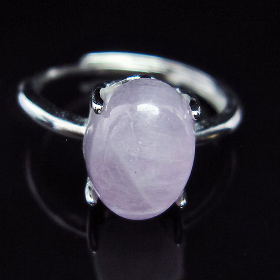 クンツァイト指輪(14号)[T368-9978]