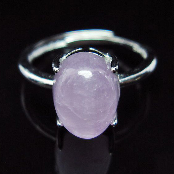 クンツァイト指輪(15号)[T368-9987]