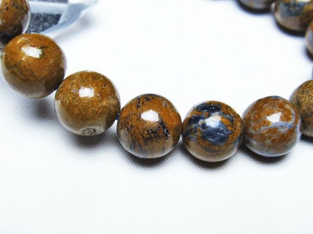 パワーストーン  ピーターサイト ブレスレット 12mm [T37-6234]3枚目