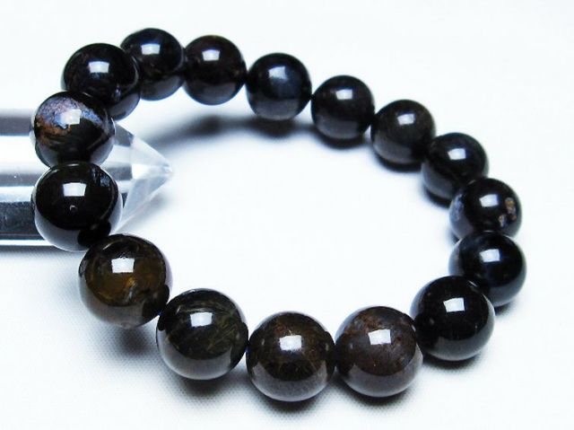 パワーストーン  ピーターサイト ブレスレット 13mm [T37-6291]1枚目