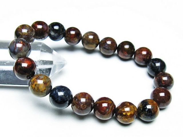 パワーストーン 天然石 ピーターサイト ブレスレット 11mm [T37-6789]