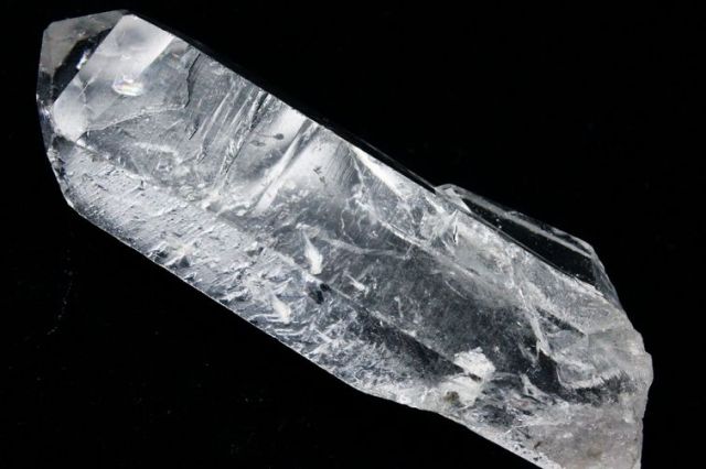 レムリアンシード水晶原石 ミナスジェライス州コリント産 ※証明書付き[T370-4436]