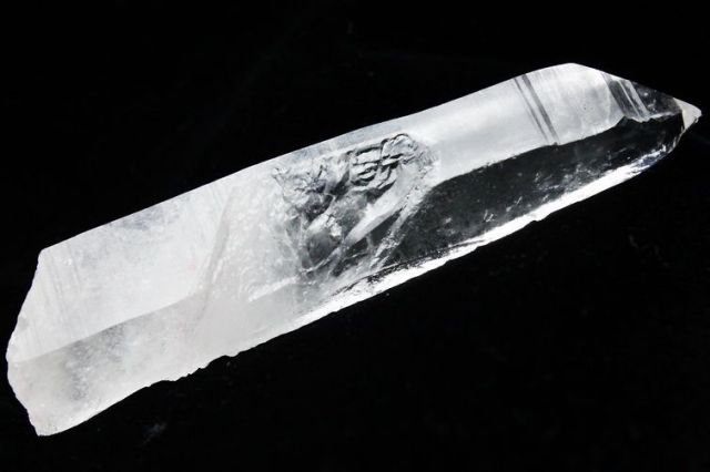 レムリアンシード水晶原石 ミナスジェライス州コリント産 ※証明書付き[T370-4501]