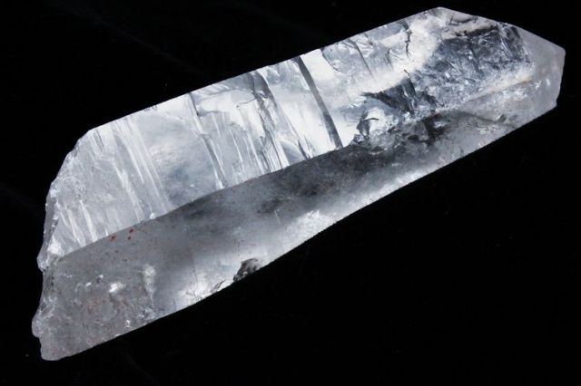 レムリアンシード水晶原石 ミナスジェライス州コリント産 ※証明書付き[T370-4559]