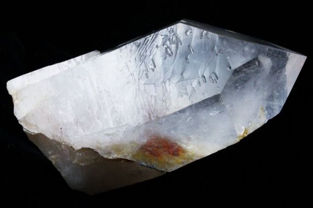レムリアンシード水晶原石 ミナスジェライス州コリント産 ※証明書付き[T370-4609]