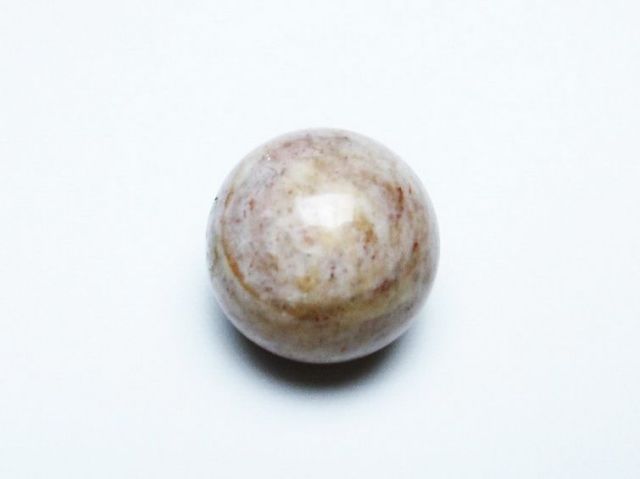 パワーストーン 天然石 オレンジ ムーンストーン 丸玉 18mm [T371-2732]