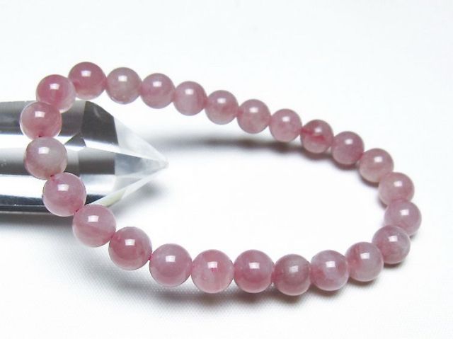 ローズクォーツブレスレット 8mm [t373-6955]