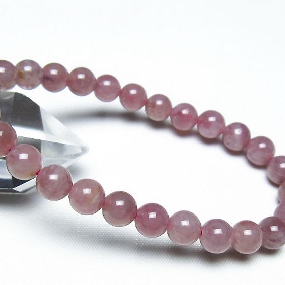 ローズクォーツブレスレット 7mm [t373-6963]