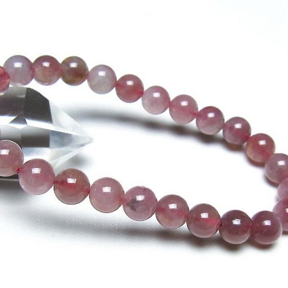 ローズクォーツブレスレット 8mm [t373-6969]