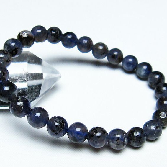 アイオライトブレスレット 7mm [T383-4333]