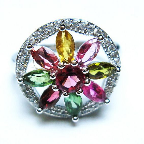 トルマリン指輪(13号) [t384-1603]