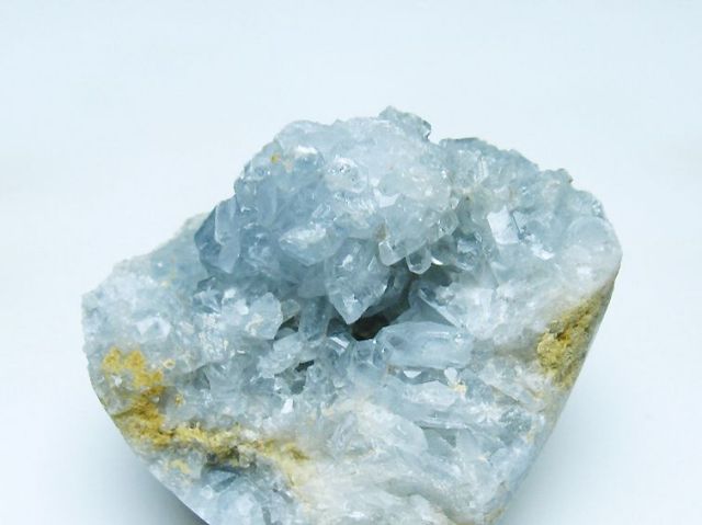 パワーストーン 天然石 セレスタイト天青石原石[T385-14685]