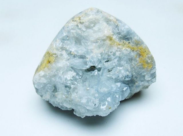 天然石　セレスタイト　クラスター　原石　パワーストーン パワーストーン 天然石 セレスタイト天青石原石[T385-14685]