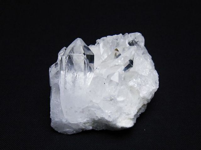アーカンソー州産水晶クラスター[T386-7574]