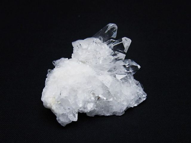 アーカンソー州産水晶クラスター[T386-7660]